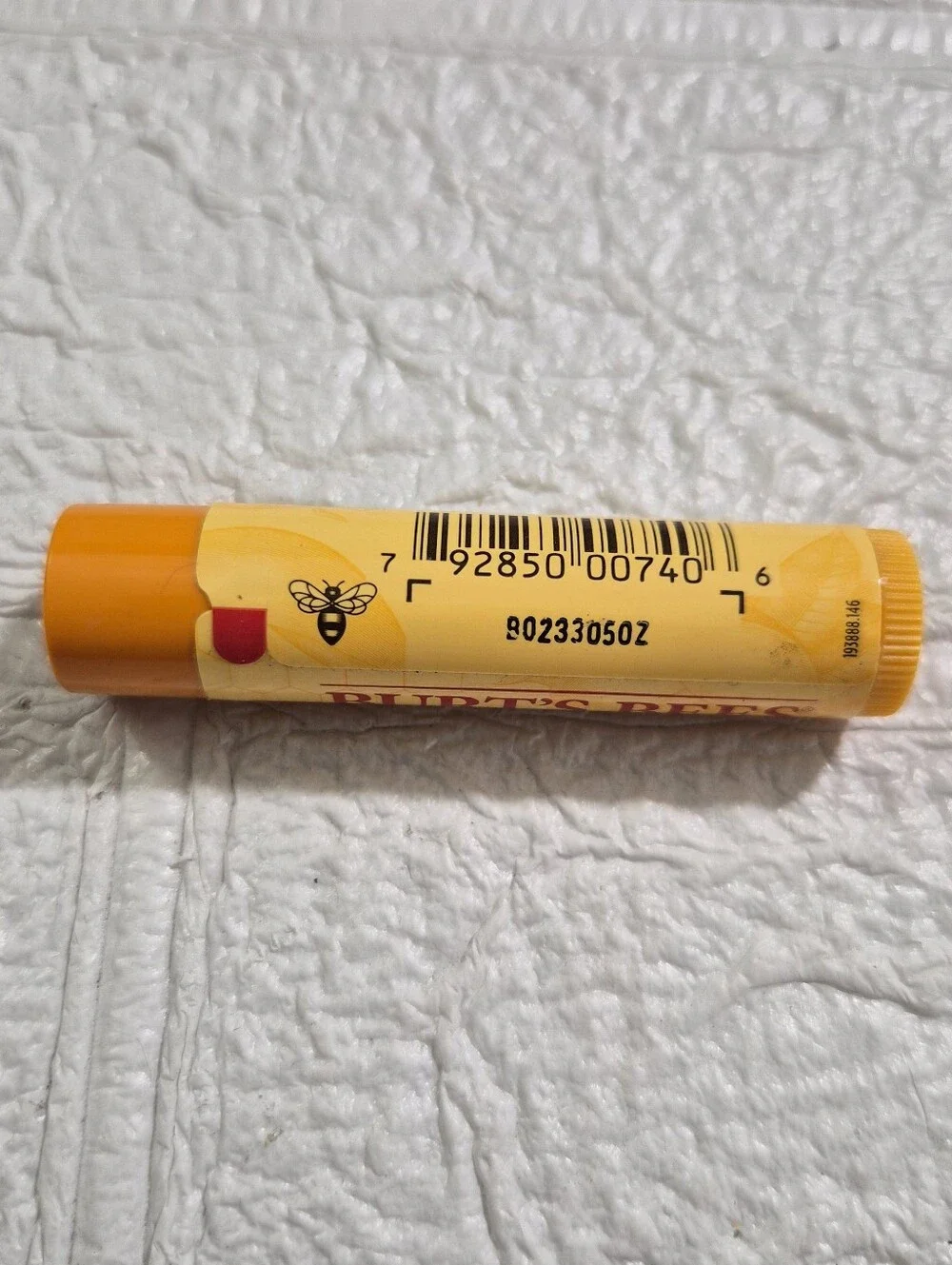 Burt's Bees Mango Lip Balm Solid Stick Balm Yellow Mango Scent
